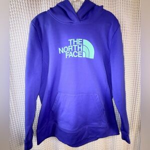 The North Face purple Hoodie with Logo